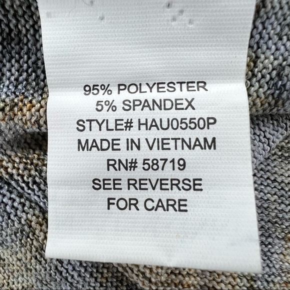 M NWT Notations Leopard Print Cowl Neck Sweater Long Sleeve Stretch Medium 8 10 - Picture 8 of 10